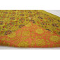 Table Cloth, Table Linens, 3"37X4"11, Green Tulip Pattern Turkish Fabric Table Cloth Table Cloth, Table Linens, 3"37X4"11, Green Tulip Pattern Turkish Fabric Table Cloth