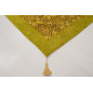 Table Cloth, Table Linens, 3"37X4"11, Green Carnation Pattern Turkish Fabric Table Cloth Table Cloth, Table Linens, 3"37X4"11, Green Carnation Pattern Turkish Fabric Table Cloth