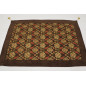 Table Cloth, Table Linens, 3"37X4"11, Brown Tulip Pattern Turkish Fabric Table Cloth Table Cloth, Table Linens, 3"37X4"11, Brown Tulip Pattern Turkish Fabric Table Cloth