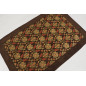 Table Cloth, Table Linens, 3"37X4"11, Brown Tulip Pattern Turkish Fabric Table Cloth Table Cloth, Table Linens, 3"37X4"11, Brown Tulip Pattern Turkish Fabric Table Cloth