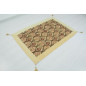 Table Cloth, Table Linens, 3"37X4"11, Beige Tulip Pattern Turkish Fabric Table Cloth Table Cloth, Table Linens, 3"37X4"11, Beige Tulip Pattern Turkish Fabric Table Cloth