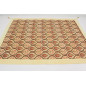 Turkish Bedspread, Twin L Size Bed Cover, 7.2X5.2, Beige Tulip Pattern Fabric Blankets, Ottoman Decorative Bed Cover Turkish Bedspread, Twin L Size Bed Cover, 7.2X5.2, Beige Tulip Pattern Fabric Blankets, Ottoman Decorative Bed Cover