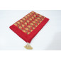 Turkish Bedspread, Twin L Size Bed Cover, 7.2X5.2, Red Tulip Pattern Fabric Blankets, Ottoman Decorative Sofa and Bed Cover Turkish Bedspread, Twin L Size Bed Cover, 7.2X5.2, Red Tulip Pattern Fabric Blankets, Ottoman Decorative Sofa and Bed Cover
