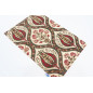 PlaceMats,Table Linens 12x18,Beige Morocco Pattern Turkish Fabric Table Mat, Table Decoration, Kitchen Dining Placemats, Living PlaceMats,Table Linens 12x18,Beige Morocco Pattern Turkish Fabric Table Mat, Table Decoration, Kitchen Dining Placemats, Living