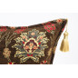 Fabric Pillow,Fabric Pillow 18x18,Brown Topkapi Palace Tulip Pattern Turkish Fabric Pillow Cover,Decorative Pillow,Throw Pillow Fabric Pillow,Fabric Pillow 18x18,Brown Topkapi Palace Tulip Pattern Turkish Fabric Pillow Cover,Decorative Pillow,Throw Pillow