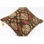 Fabric Pillow,Fabric Pillow 18x18,Brown Topkapi Palace Tulip Pattern Turkish Fabric Pillow Cover,Decorative Pillow,Throw Pillow Fabric Pillow,Fabric Pillow 18x18,Brown Topkapi Palace Tulip Pattern Turkish Fabric Pillow Cover,Decorative Pillow,Throw Pillow