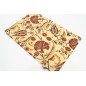 PlaceMats, Table Linens 12x18, Beige Caucasus Carnation Pattern Turkish Fabric Table Mat, Table Decoration, Home Living, Dining PlaceMats, Table Linens 12x18, Beige Caucasus Carnation Pattern Turkish Fabric Table Mat, Table Decoration, Home Living, Dining