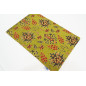 Place Mats, Table Linens 12x18, Pistachio Green Topkapi Palace Tulip Pattern Turkish Fabric Table Mats, Table Decoration Dining Place Mats, Table Linens 12x18, Pistachio Green Topkapi Palace Tulip Pattern Turkish Fabric Table Mats, Table Decoration Dining