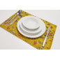 Place Mats, Table Linens 12x18, Pistachio Green Topkapi Palace Tulip Pattern Turkish Fabric Table Mats, Table Decoration Dining Place Mats, Table Linens 12x18, Pistachio Green Topkapi Palace Tulip Pattern Turkish Fabric Table Mats, Table Decoration Dining
