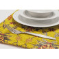 Place Mats, Table Linens 12x18, Pistachio Green Topkapi Palace Tulip Pattern Turkish Fabric Table Mats, Table Decoration Dining Place Mats, Table Linens 12x18, Pistachio Green Topkapi Palace Tulip Pattern Turkish Fabric Table Mats, Table Decoration Dining