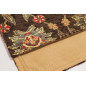 Place Mat,Table Linens 12x18,Brown Topkapi Palace Tulip Pattern Turkish Fabric Table Mat,Table Decoration,Living Kitchen Dining Place Mat,Table Linens 12x18,Brown Topkapi Palace Tulip Pattern Turkish Fabric Table Mat,Table Decoration,Living Kitchen Dining