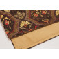 PlaceMat, Table Linens 12x18,Brown Carnation Pattern Turkish Fabric Table Mat,Table Decoration,Living,Kitchen Dining Decoration PlaceMat, Table Linens 12x18,Brown Carnation Pattern Turkish Fabric Table Mat,Table Decoration,Living,Kitchen Dining Decoration