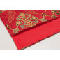 Place Mat,Table Linens 12x18,Red Topkapi Palace Tulip Pattern Turkish Fabric Table Mat, Table Decoration, Living Kitchen Dining Place Mat,Table Linens 12x18,Red Topkapi Palace Tulip Pattern Turkish Fabric Table Mat, Table Decoration, Living Kitchen Dining