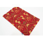 PlaceMat, Table Linens 12x18, Red Carnation Pattern Turkish Fabric Table Mat,Table Decoration, Living,Kitchen Dining Decoration PlaceMat, Table Linens 12x18, Red Carnation Pattern Turkish Fabric Table Mat,Table Decoration, Living,Kitchen Dining Decoration