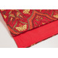 PlaceMat, Table Linens 12x18, Red Carnation Pattern Turkish Fabric Table Mat,Table Decoration, Living,Kitchen Dining Decoration PlaceMat, Table Linens 12x18, Red Carnation Pattern Turkish Fabric Table Mat,Table Decoration, Living,Kitchen Dining Decoration