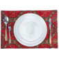 PlaceMats,Table Linens 12x18,Red Morocco Pattern Turkish Fabric Table Mat,Table Decoration,Kitchen Dining Placemats,Home Living PlaceMats,Table Linens 12x18,Red Morocco Pattern Turkish Fabric Table Mat,Table Decoration,Kitchen Dining Placemats,Home Living