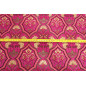 Upholstery Fabric, Turkish Pink Carnation Pattern Fabric By the Meter and By the Yard, Jacquard Chenille Upholstery Fabric Upholstery Fabric, Turkish Pink Carnation Pattern Fabric By the Meter and By the Yard, Jacquard Chenille Upholstery Fabric