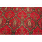 Upholstery Fabric, Turkish Fabric By the Meter, By the Yard, Red Tulip Pattern Jacquard Chenille Upholstery Fabric Upholstery Fabric, Turkish Fabric By the Meter, By the Yard, Red Tulip Pattern Jacquard Chenille Upholstery Fabric