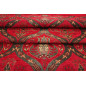 Upholstery Fabric, Turkish Fabric By the Meter, By the Yard, Red Tulip Pattern Jacquard Chenille Upholstery Fabric Upholstery Fabric, Turkish Fabric By the Meter, By the Yard, Red Tulip Pattern Jacquard Chenille Upholstery Fabric