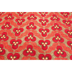 Upholstery Jacquard Fabric,Turkish Fabric By the Yard, Brown Tulip Pattern  Chenille Upholstery Fabric Upholstery Chenille Fabric Please Select - 1  METER - (US$29) 
