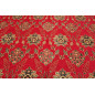 Upholstery Fabric, Turkish Fabric By the Meter, By the Yard, Red Tulip Pattern Jacquard Chenille Upholstery Fabric Upholstery Fabric, Turkish Fabric By the Meter, By the Yard, Red Tulip Pattern Jacquard Chenille Upholstery Fabric