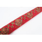 Upholstery Fabric, Turkish Fabric By the Meter, By the Yard, Red Tulip Pattern Jacquard Chenille Upholstery Fabric Upholstery Fabric, Turkish Fabric By the Meter, By the Yard, Red Tulip Pattern Jacquard Chenille Upholstery Fabric