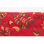 Upholstery Fabric, Turkish Fabric By the Meter, By the Yard, Red Carnation Pattern Jacquard Chenille Upholstery Fabric Upholstery Fabric, Turkish Fabric By the Meter, By the Yard, Red Carnation Pattern Jacquard Chenille Upholstery Fabric