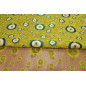 Upholstery Fabric, Turkish Fabric By The Meter, By The Yard,Pistachio Green Evil Eye Pattern Jacquard Chenille Upholstery Fabric Upholstery Fabric, Turkish Fabric By The Meter, By The Yard,Pistachio Green Evil Eye Pattern Jacquard Chenille Upholstery Fabric