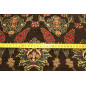 Upholstery Fabric, Turkish Fabric By the Meter, By the Yard, Brown Tulip Pattern Jacquard Chenille Upholstery Fabric Upholstery Fabric, Turkish Fabric By the Meter, By the Yard, Brown Tulip Pattern Jacquard Chenille Upholstery Fabric