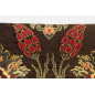 Upholstery Fabric, Turkish Fabric By the Meter, By the Yard, Brown Tulip Pattern Jacquard Chenille Upholstery Fabric Upholstery Fabric, Turkish Fabric By the Meter, By the Yard, Brown Tulip Pattern Jacquard Chenille Upholstery Fabric