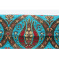 Upholstery Fabric,Turkish Fabric By the Meter, By the Yard, Turquoise Blue Tulip Pattern Upholstery Fabric Upholstery Fabric,Turkish Fabric By the Meter, By the Yard, Turquoise Blue Tulip Pattern Upholstery Fabric