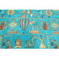 Upholstery Fabric,Turkish Fabric By the Meter, By the Yard, Turquoise Blue Dream Pattern Upholstery Fabric Upholstery Fabric,Turkish Fabric By the Meter, By the Yard, Turquoise Blue Dream Pattern Upholstery Fabric