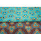 Upholstery Fabric,Turkish Fabric By the Meter, By the Yard, Turquoise Blue Tiger Eye Pattern Jacquard Upholstery Fabric Upholstery Fabric,Turkish Fabric By the Meter, By the Yard, Turquoise Blue Tiger Eye Pattern Jacquard Upholstery Fabric
