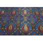 Upholstery Fabric, Turkish Fabric By the Meter, By the Yard, Navy Blue Tulip Pattern Jacquard Upholstery Fabric Upholstery Fabric, Turkish Fabric By the Meter, By the Yard, Navy Blue Tulip Pattern Jacquard Upholstery Fabric