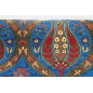 Upholstery Fabric, Turkish Fabric By the Meter, By the Yard, Navy Blue Tulip Pattern Jacquard Upholstery Fabric Upholstery Fabric, Turkish Fabric By the Meter, By the Yard, Navy Blue Tulip Pattern Jacquard Upholstery Fabric