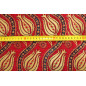 Upholstery Fabric, Turkish Fabric By the Meter, By the Yard, Red Tulip Pattern Chenille Upholstery Fabric Upholstery Fabric, Turkish Fabric By the Meter, By the Yard, Red Tulip Pattern Chenille Upholstery Fabric