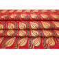 Upholstery Fabric, Turkish Fabric By the Meter, By the Yard, Red Tulip Pattern Chenille Upholstery Fabric Upholstery Fabric, Turkish Fabric By the Meter, By the Yard, Red Tulip Pattern Chenille Upholstery Fabric