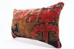 Carpet Pillow, ID 213, Carpet Rug Pillow 12x20, Turkish Rug Pillow, Handmade Pillow, Boho Pillow, Vintage Pillow, Rug Pillow Carpet Pillow, ID 213, Carpet Rug Pillow 12x20, Turkish Rug Pillow, Handmade Pillow, Boho Pillow, Vintage Pillow, Rug Pillow