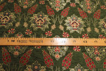 Upholstery Fabric, Turkish Fabric By the Meter, By the Yard, Moss Green Tulip Pattern Jacquard Chenille Upholstery Fabric, Turkish Fabric By the Meter, By the Yard, Moss Green Tulip Pattern Jacquard Chenille