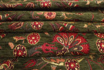 Upholstery Fabric, Turkish Fabric By the Meter, By the Yard,Moss Green Carnation Pattern Jacquard Chenille Upholstery Fabric Upholstery Fabric, Turkish Fabric By the Meter, By the Yard,Moss Green Carnation Pattern Jacquard Chenille Upholstery Fabric