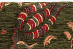 Upholstery Fabric, Turkish Fabric By the Meter, By the Yard,Moss Green Carnation Pattern Jacquard Chenille Upholstery Fabric Upholstery Fabric, Turkish Fabric By the Meter, By the Yard,Moss Green Carnation Pattern Jacquard Chenille Upholstery Fabric