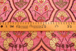 Upholstery Fabric, Turkish Fabric By the Meter, By the Yard, Pale Pink Carnation Pattern Jacquard Chenille Upholstery Fabric, Turkish Fabric By the Meter, By the Yard, Pale Pink Carnation Pattern Jacquard Chenille