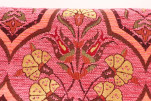 Upholstery Fabric, Turkish Fabric By the Meter, By the Yard, Pale Pink Carnation Pattern Jacquard Chenille Upholstery Fabric, Turkish Fabric By the Meter, By the Yard, Pale Pink Carnation Pattern Jacquard Chenille