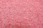 Upholstery Fabric, Turkish Fabric By the Meter, By the Yard, Pale Pink Arabian Night Pattern Jacquard Chenille Upholstery Fabric, Turkish Fabric By the Meter, By the Yard, Pale Pink Arabian Night Pattern Jacquard Chenille