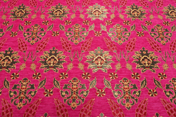 Upholstery Fabric, Turkish Fabric By the Meter, By the Yard, Pink
