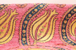 Upholstery Fabric, Turkish Fabric By the Meter, By the Yard, Pale Pink Tulip Pattern Jacquard Chenille Upholstery Fabric Upholstery Fabric, Turkish Fabric By the Meter, By the Yard, Pale Pink Tulip Pattern Jacquard Chenille Upholstery Fabric