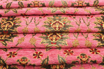 Upholstery Fabric, Turkish Fabric By the Meter, By the Yard, Pale Pink Tulip Pattern Jacquard Chenille Upholstery Fabric Upholstery Fabric, Turkish Fabric By the Meter, By the Yard, Pale Pink Tulip Pattern Jacquard Chenille Upholstery Fabric