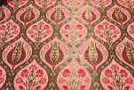 Upholstery Fabric, Turkish Fabric By the Meter, By the Yard, Pale Pink Tulip Pattern Jacquard Chenille Upholstery Fabric Upholstery Fabric, Turkish Fabric By the Meter, By the Yard, Pale Pink Tulip Pattern Jacquard Chenille Upholstery Fabric