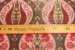 Upholstery Fabric, Turkish Fabric By the Meter, By the Yard, Pale Pink Tulip Pattern Jacquard Chenille Upholstery Fabric Upholstery Fabric, Turkish Fabric By the Meter, By the Yard, Pale Pink Tulip Pattern Jacquard Chenille Upholstery Fabric