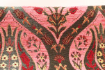 Upholstery Fabric, Turkish Fabric By the Meter, By the Yard, Pale Pink Tulip Pattern Jacquard Chenille Upholstery Fabric Upholstery Fabric, Turkish Fabric By the Meter, By the Yard, Pale Pink Tulip Pattern Jacquard Chenille Upholstery Fabric